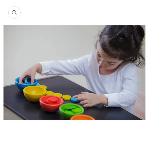 Plan Toys Sort & Count Cups - Picture 5 of 8